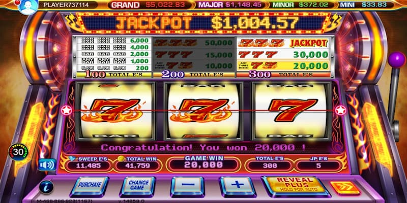 Hướng dẫn cách chơi nổ hũ Crazy 777 cơ bản